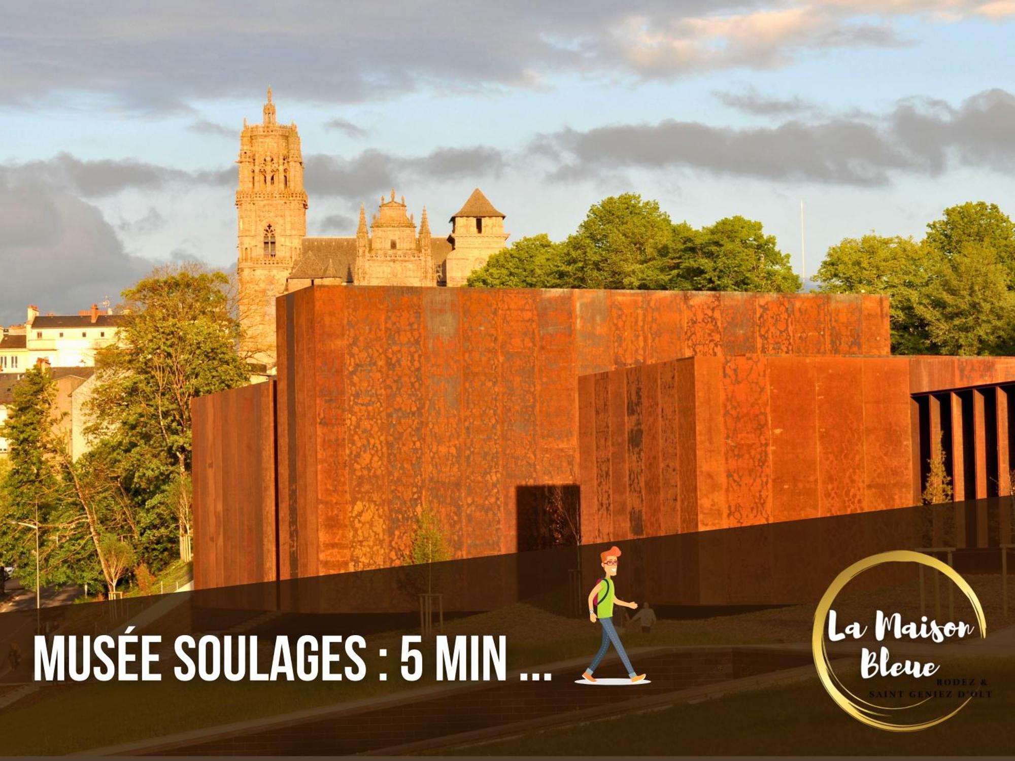 Cocon, Vue Rodez, Terrasse, Box, Musee Soulages Zewnętrze zdjęcie